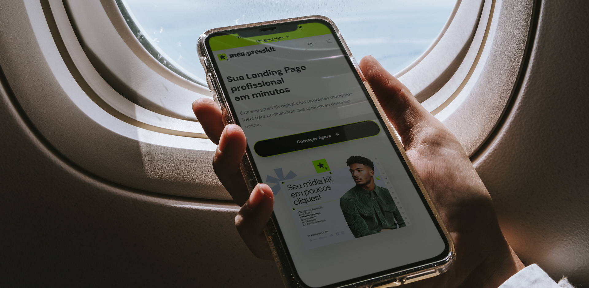 Atualize pelo celular